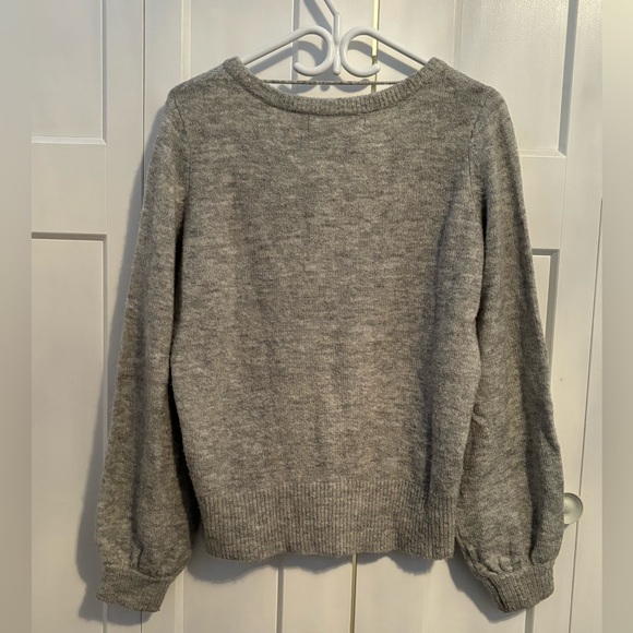 Vero Moda sweater, grey, lightly used, medium - Picture 3 of 3
